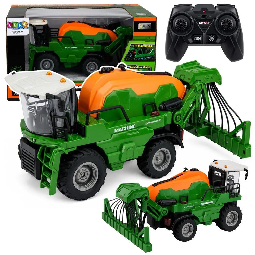 RC kombainas su purkštuvu 1:24